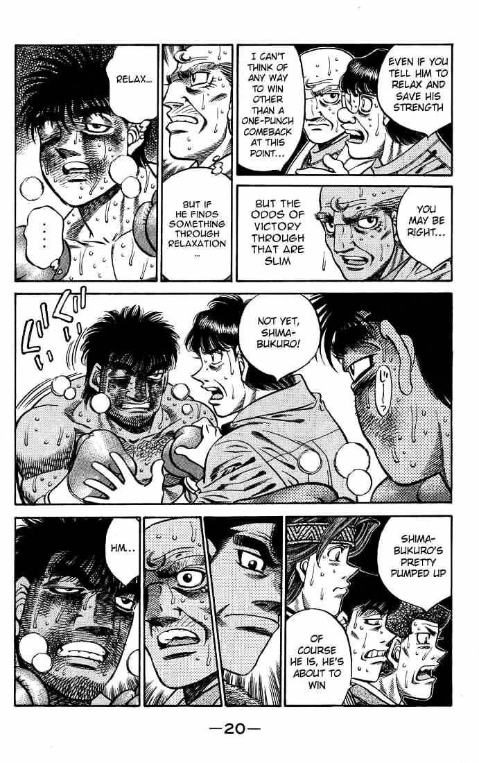 Hajime no Ippo: Fighting Spirit, Chapter 434 image 20
